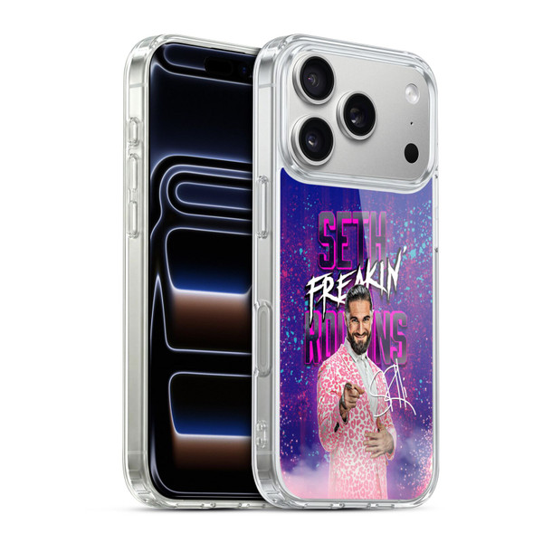WWE Seth Rollins Seth Freakin' Rollins Soft Gel Case for Apple iPhone 17 Pro