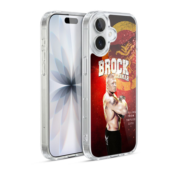 WWE Superstars Brock Lesnar Soft Gel Case for Apple iPhone 17