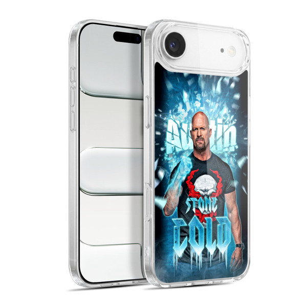 WWE Stone Cold Steve Austin Portrait Soft Gel Case for Apple iPhone 17 Air