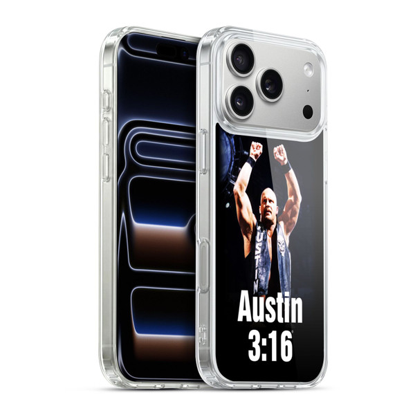 WWE Stone Cold Steve Austin Photo Soft Gel Case for Apple iPhone 17 Pro Max