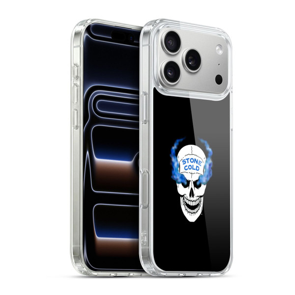 WWE Stone Cold Steve Austin Retro Skull Soft Gel Case for Apple iPhone 17 Pro Max