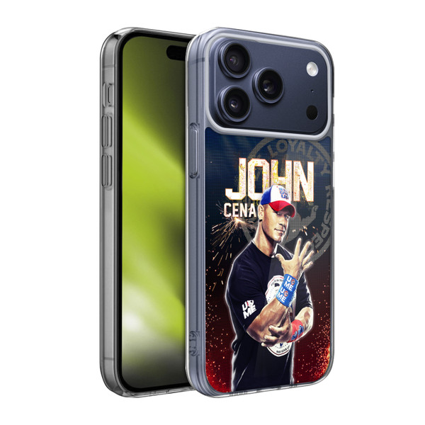 WWE Superstars John Cena Soft Gel Case for Apple iPhone 17 Pro Max