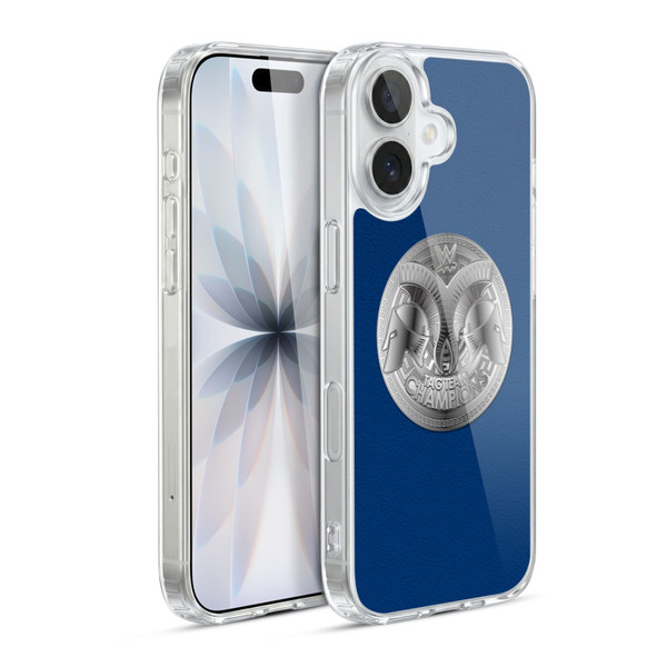 WWE Title Belts Smackdown Tag Team Championship Soft Gel Case for Apple iPhone 17