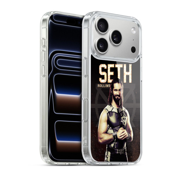 WWE Superstars Seth Rollins Soft Gel Case for Apple iPhone 17 Pro