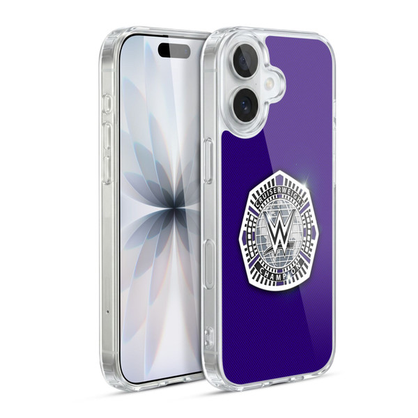WWE Title Belts Cruiserweight Champion Soft Gel Case for Apple iPhone 17