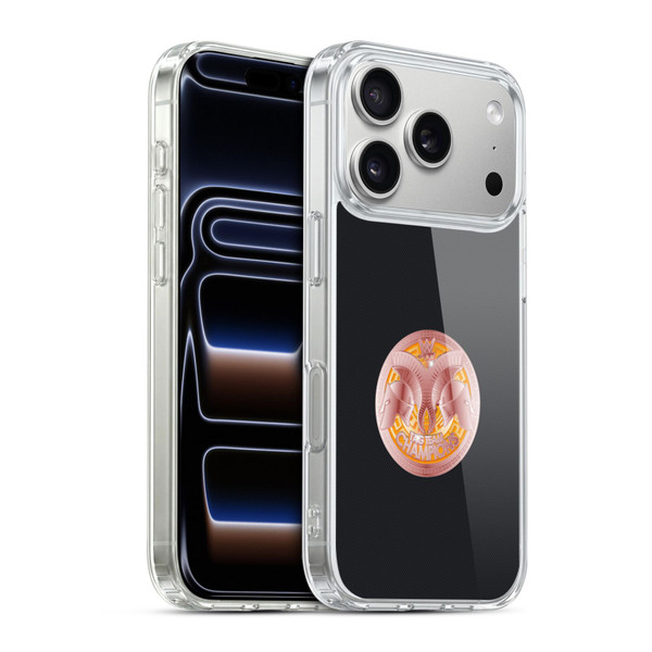 WWE Title Belts Tag Team Champion Soft Gel Case for Apple iPhone 17 Pro