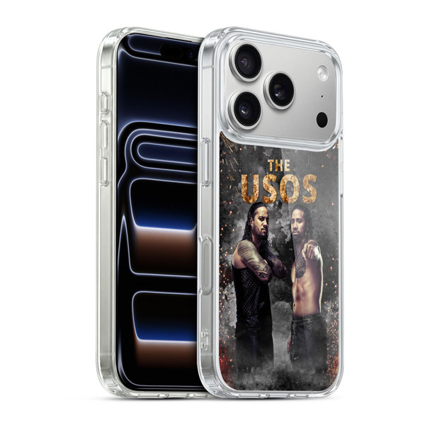 WWE The Usos LED Image Soft Gel Case for Apple iPhone 17 Pro