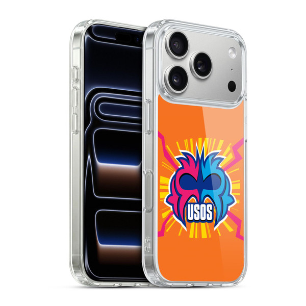 WWE The Usos Play Hard In The Paint Soft Gel Case for Apple iPhone 17 Pro