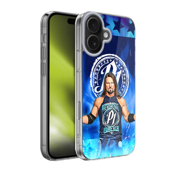 WWE Aj Styles Portrait Soft Gel Case for Apple iPhone 17