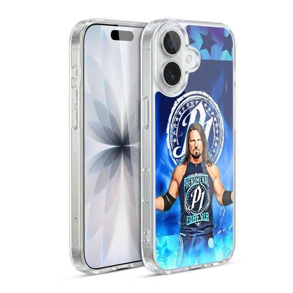 WWE Aj Styles Portrait Soft Gel Case for Apple iPhone 17
