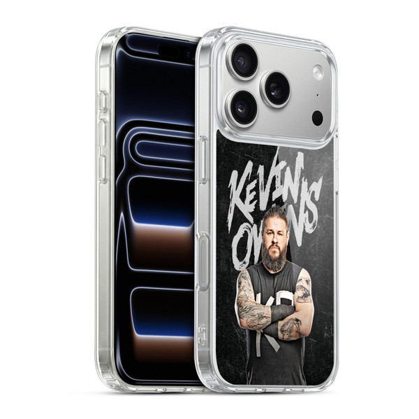 WWE Kevin Owens Portrait Soft Gel Case for Apple iPhone 17 Pro