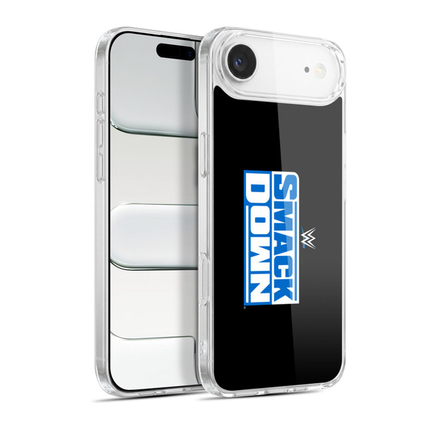 WWE TV Program Logo Smack Down Soft Gel Case for Apple iPhone 17 Air
