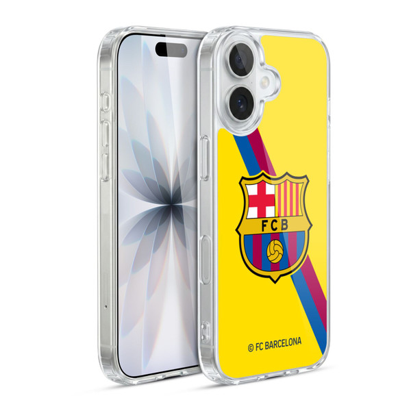 FC Barcelona 2019/20 Crest Kit Away Soft Gel Case for Apple iPhone 17