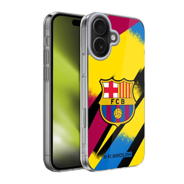 FC Barcelona 2019/20 Crest Kit Third Goalkeeper Soft Gel Case for Apple iPhone 17