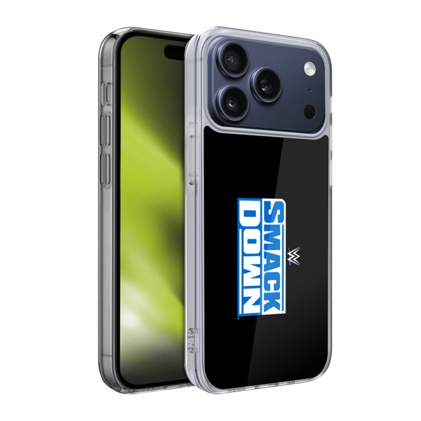 WWE TV Program Logo Smack Down Soft Gel Case for Apple iPhone 17 Pro WWE TV Program Logo Smack Down Soft Gel Case for Apple iPhone 17 Pro