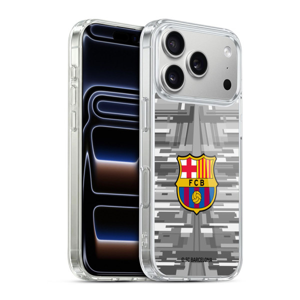 FC Barcelona 2019/20 Crest Kit Away Goalkeeper Soft Gel Case for Apple iPhone 17 Pro