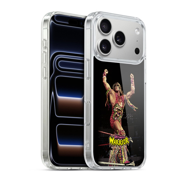WWE The Ultimate Warrior Corner Ring Soft Gel Case for Apple iPhone 17 Pro