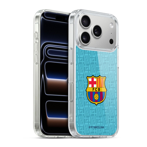 FC Barcelona 2019/20 Crest Kit Third Soft Gel Case for Apple iPhone 17 Pro