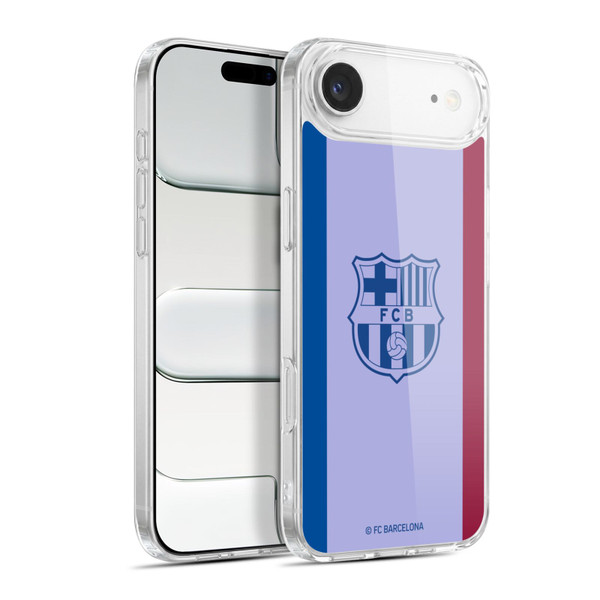 FC Barcelona 2021/22 CREST KIT Away Soft Gel Case for Apple iPhone 17 Air