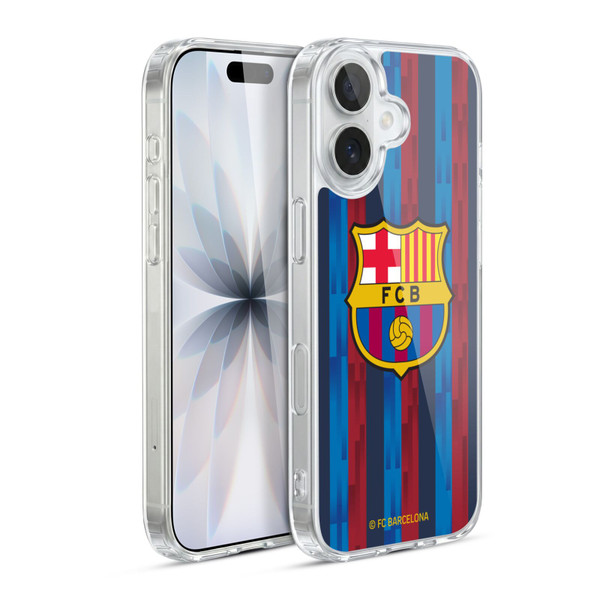 FC Barcelona 2022/23 Crest Kit Home Soft Gel Case for Apple iPhone 17