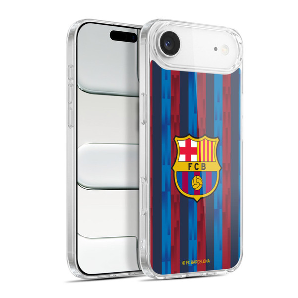 FC Barcelona 2022/23 Crest Kit Home Soft Gel Case for Apple iPhone 17 Air