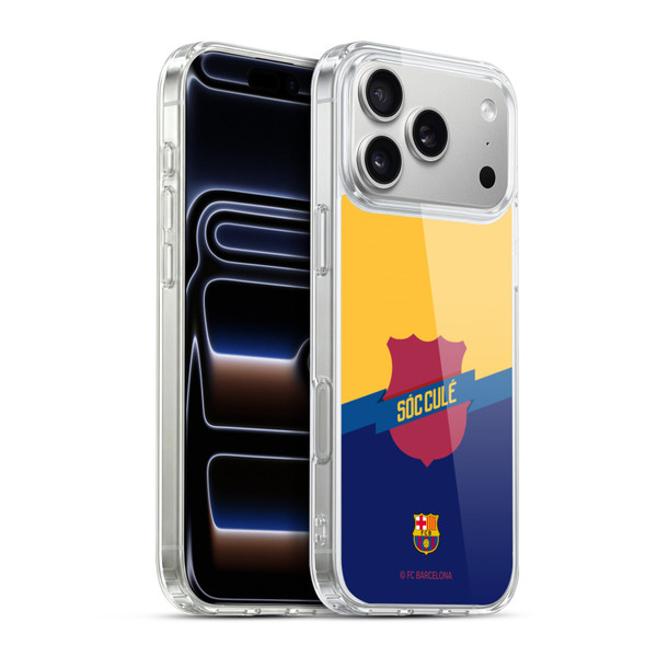 FC Barcelona Culé  Badge Soft Gel Case for Apple iPhone 17 Pro Max