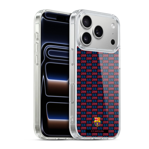 FC Barcelona Culé  Blaugrana Soft Gel Case for Apple iPhone 17 Pro