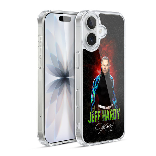 WWE Jeff Hardy LED Image 2 Soft Gel Case for Apple iPhone 17
