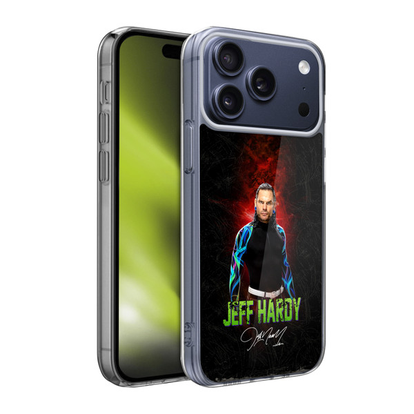 WWE Jeff Hardy LED Image 2 Soft Gel Case for Apple iPhone 17 Pro Max