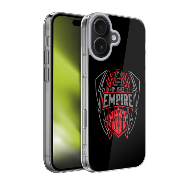 WWE 2017 Roman Reigns From Ashes To Empire Soft Gel Case for Apple iPhone 17