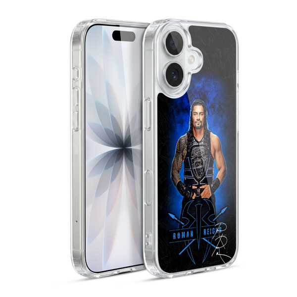 WWE 2017 Roman Reigns LED Image 2 Soft Gel Case for Apple iPhone 17