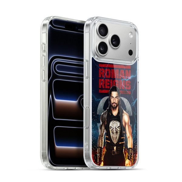 WWE 2017 Roman Reigns LED Image Soft Gel Case for Apple iPhone 17 Pro Max
