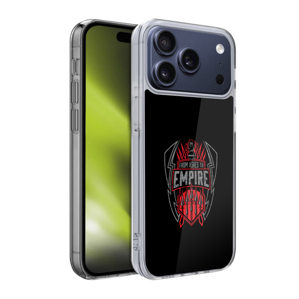 WWE 2017 Roman Reigns From Ashes To Empire Soft Gel Case for Apple iPhone 17 Pro