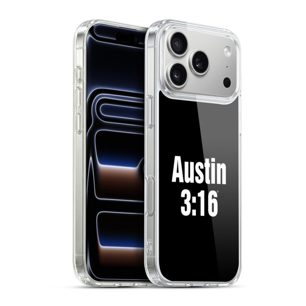 WWE Steve Austin 3:16 Soft Gel Case for Apple iPhone 17 Pro Max