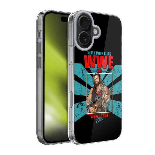 WWE Superstars 7 Elias Walk with Elias Soft Gel Case for Apple iPhone 17