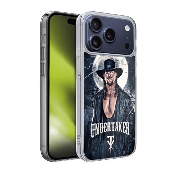 WWE Undertaker Graphics The Undertaker Soft Gel Case for Apple iPhone 17 Pro
