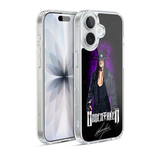 WWE Undertaker Image Soft Gel Case for Apple iPhone 17