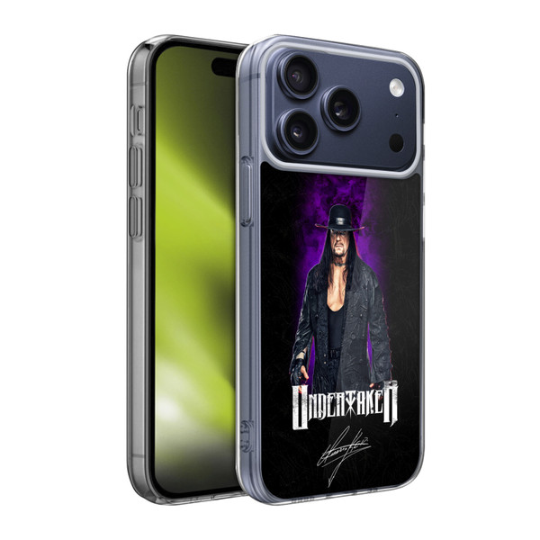 WWE Undertaker Image Soft Gel Case for Apple iPhone 17 Pro Max WWE Undertaker Image Soft Gel Case for Apple iPhone 17 Pro Max