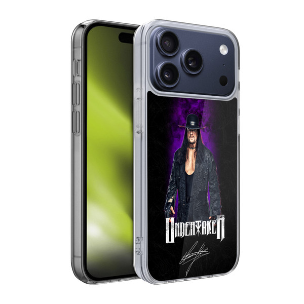 WWE Undertaker Image Soft Gel Case for Apple iPhone 17 Pro