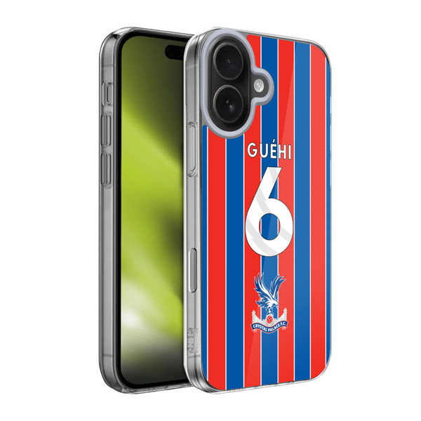 Crystal Palace FC 2025/26 Players Home Kit Marc Guéhi Soft Gel Case for Apple iPhone 17