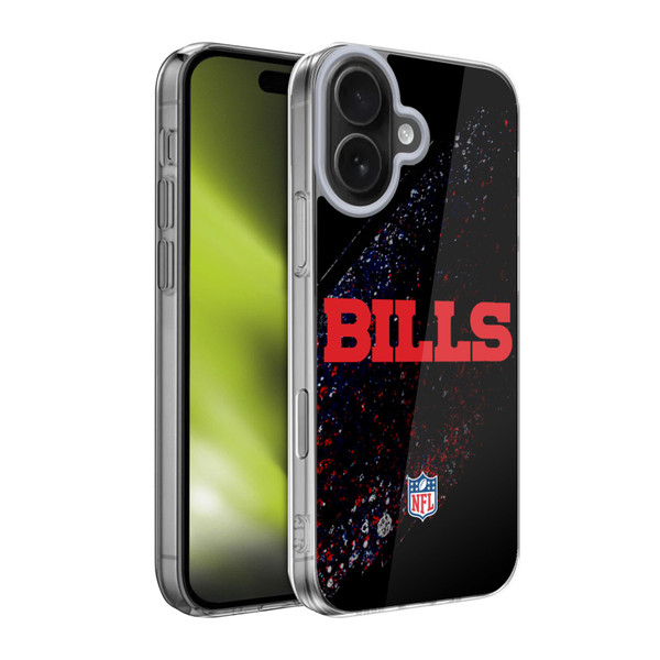 NFL Buffalo Bills Logo Blur Soft Gel Case for Apple iPhone 17