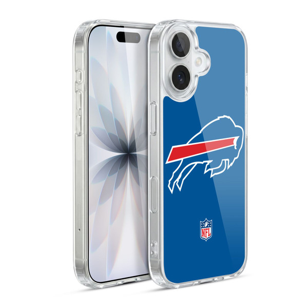 NFL Buffalo Bills Logo Plain Soft Gel Case for Apple iPhone 17