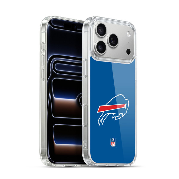 NFL Buffalo Bills Logo Plain Soft Gel Case for Apple iPhone 17 Pro Max