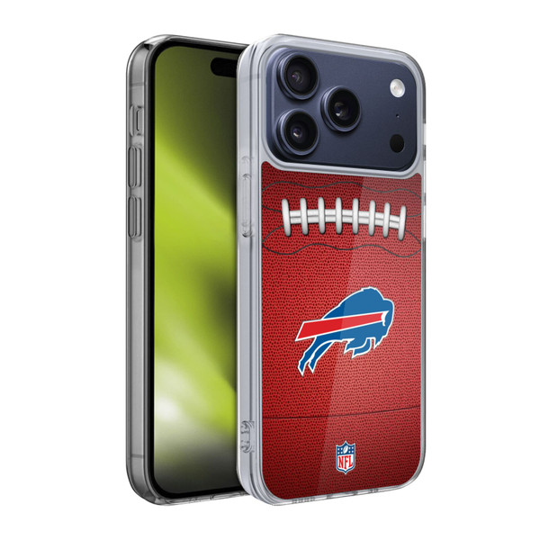 NFL Buffalo Bills Graphics Football Soft Gel Case for Apple iPhone 17 Pro