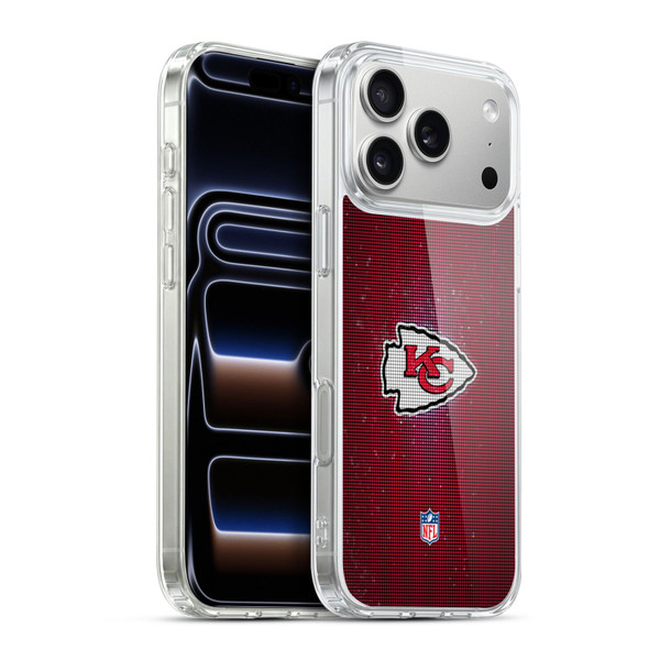 NFL Kansas City Chiefs Artwork LED Soft Gel Case for Apple iPhone 17 Pro Max