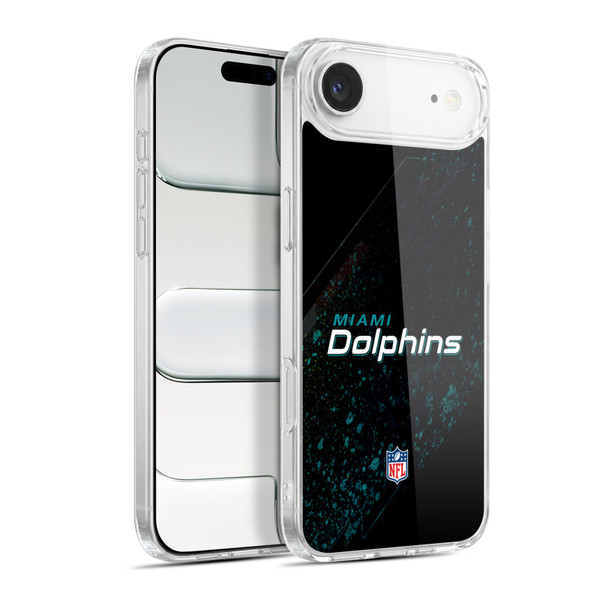 NFL Miami Dolphins Logo Blur Soft Gel Case for Apple iPhone 17 Air