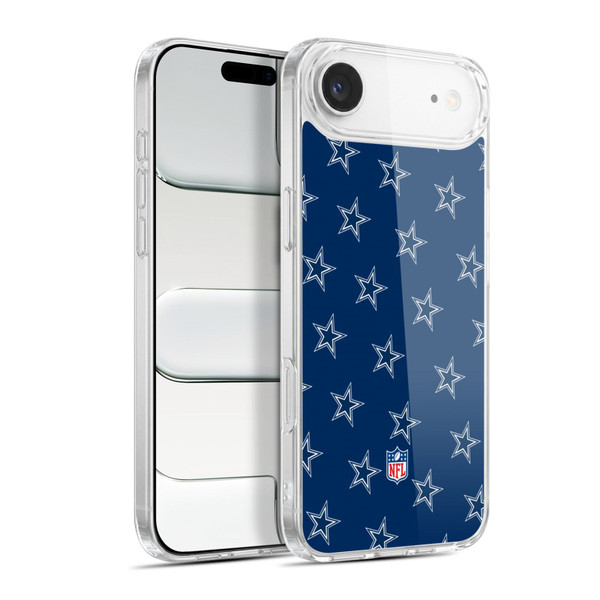 NFL Dallas Cowboys Artwork Patterns Soft Gel Case for Apple iPhone 17 Air