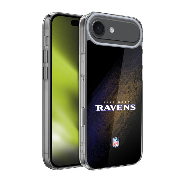 NFL Baltimore Ravens Logo Blur Soft Gel Case for Apple iPhone 17 Air