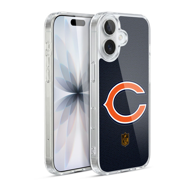NFL Chicago Bears Logo Football Soft Gel Case for Apple iPhone 17