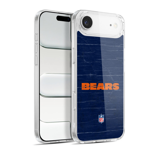NFL Chicago Bears Logo Distressed Look Soft Gel Case for Apple iPhone 17 Air